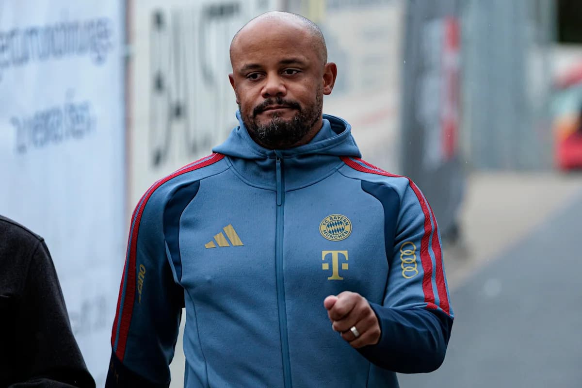 El rendimiento en la Champions League no definirá el futuro de Vincent Kompany en Bayern Munich