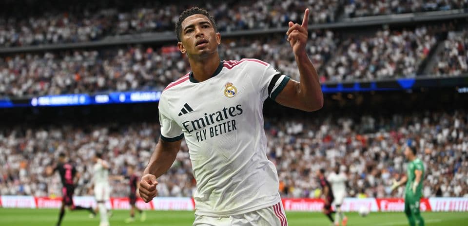 Bellingham y Mbappé brillan en la victoria impecable del Real Madrid contra Málaga