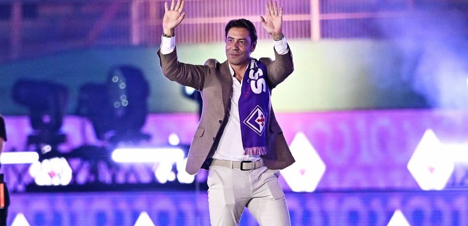 Manuel Rui Costa regresa a Florencia tras 25 años para partido de leyendas en el centenario de Fiorentina