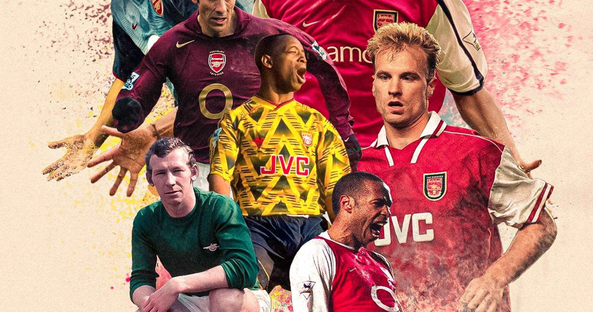 Los 50 mejores jugadores en la historia del Arsenal