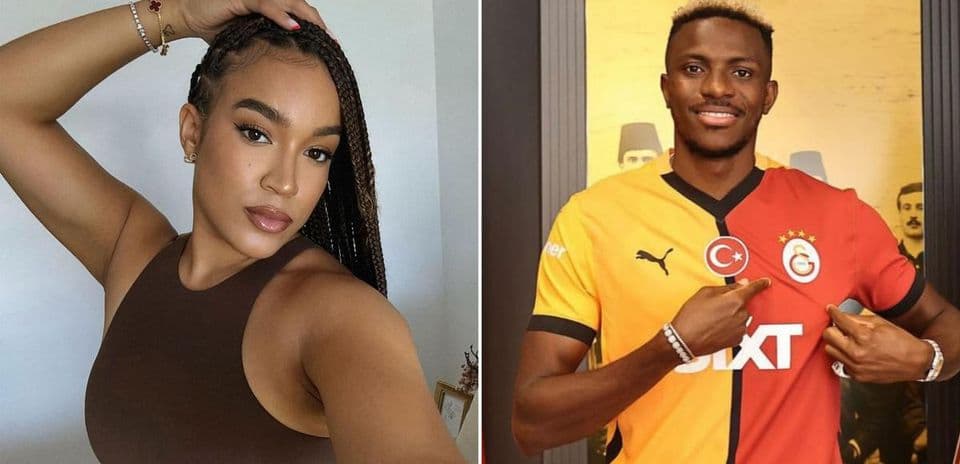 Novia alemana de Victor Osimhen celebra sus 24 años con un mensaje emotivo