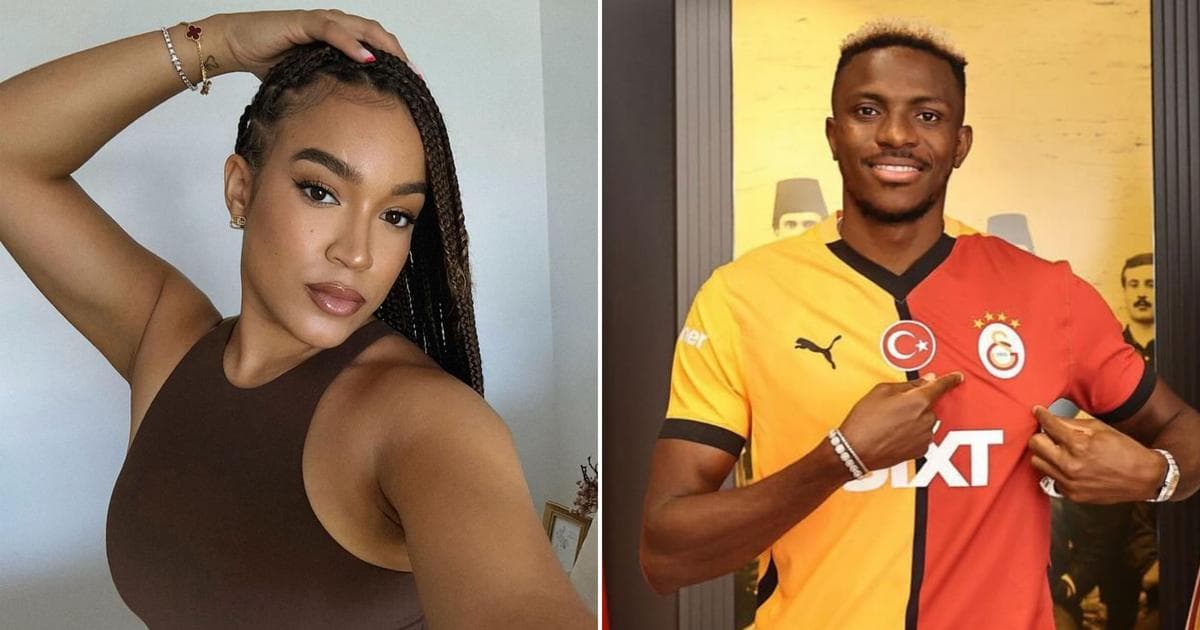 Novia alemana de Victor Osimhen celebra sus 24 años con un mensaje emotivo