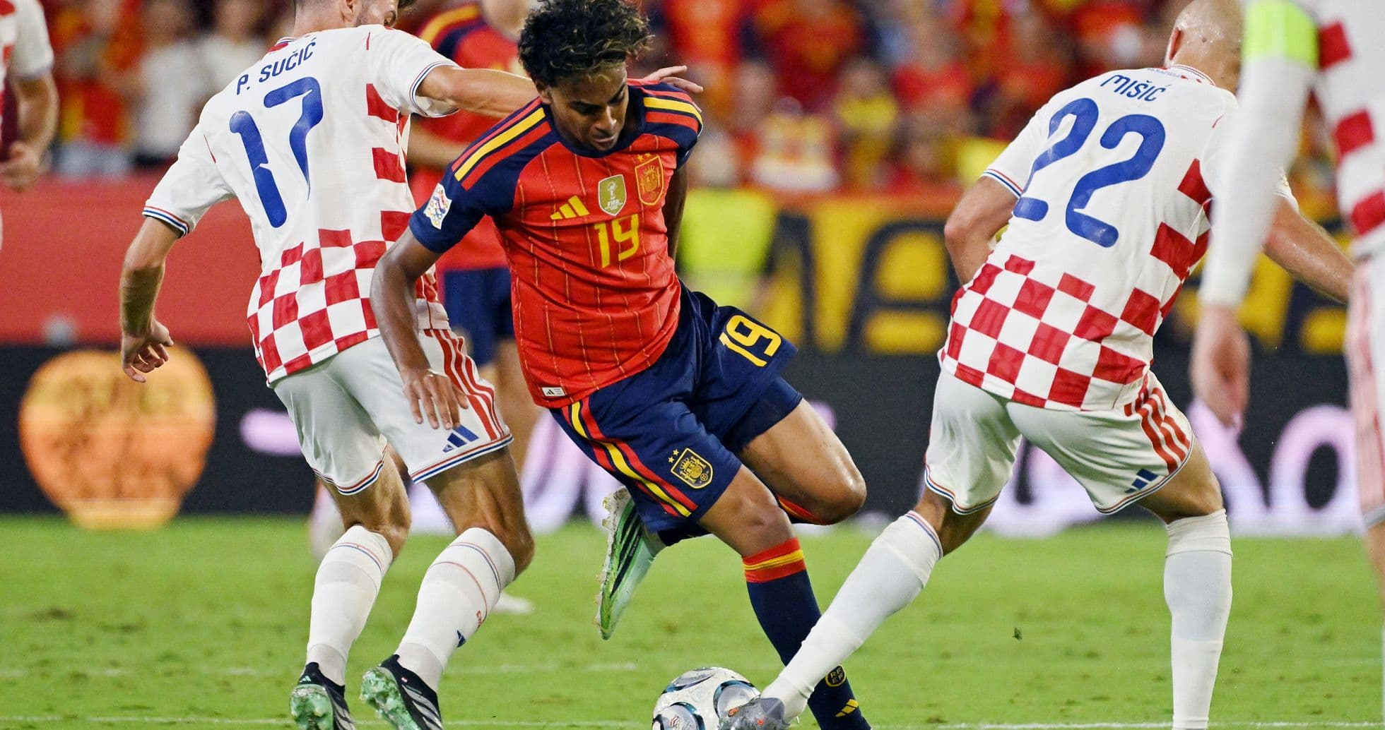 Valoraciones de los jugadores de España contra Croacia: Lamine Yamal brilla con una actuación perfecta de 10/10