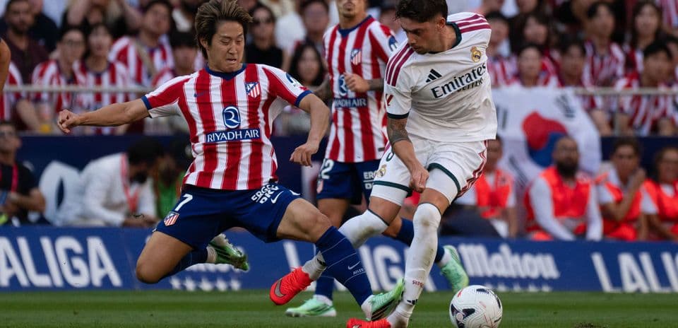 Error de VAR en el derbi de Madrid: La CTA reconoce que Lee Kang-in debió ser expulsado por dura falta a Valverde