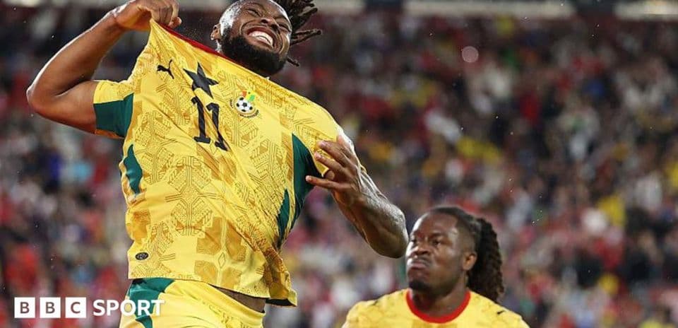 Gol en el minuto 95 da la victoria a Ghana sobre Panamá y les niega su primer punto en el Mundial