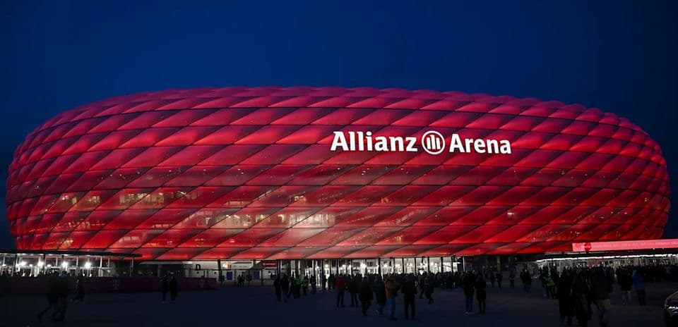 El Bayern de Múnich celebra ser sede de la final de la Champions League en el Allianz Arena