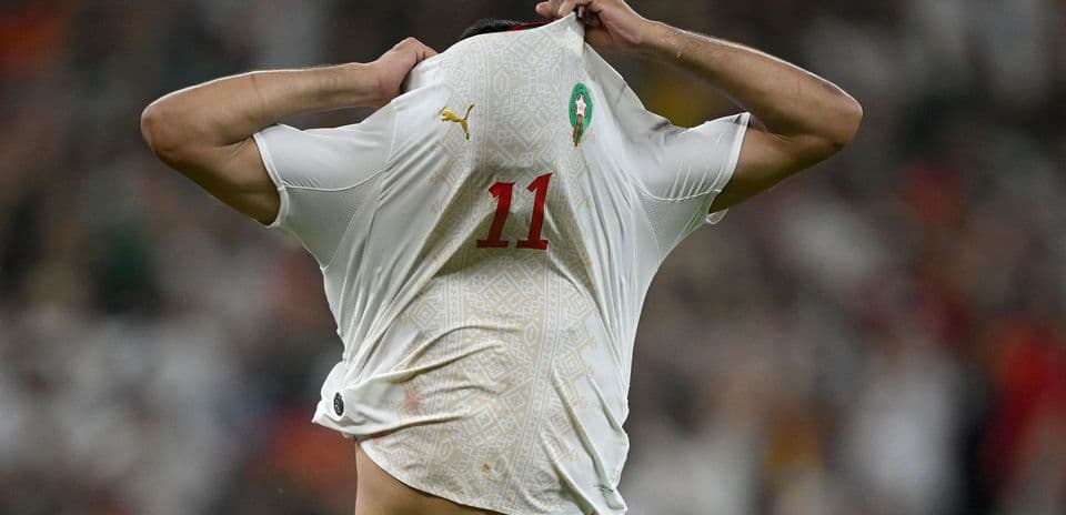 Gran golpe para Marruecos: su delantero estrella no jugará cuartos de final ante Francia en el Mundial