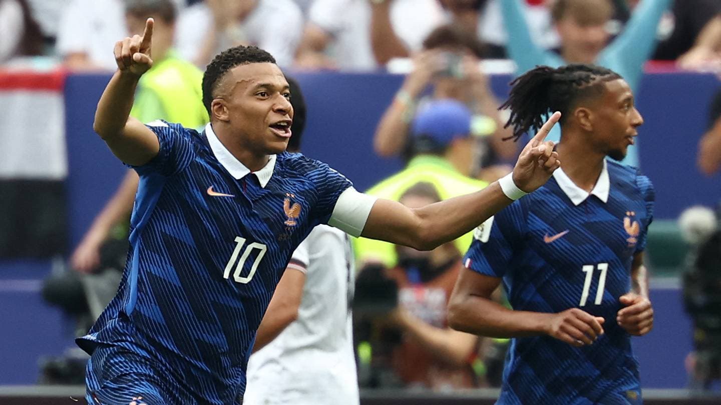 Calificaciones de los jugadores de Francia ante Irak: Mbappé imparable pese a tormentas