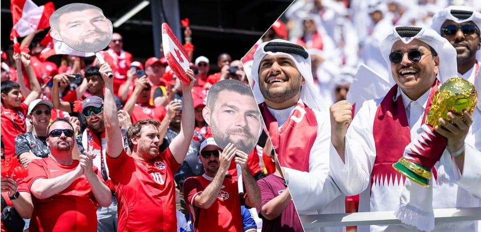 Aficionados canadienses aprovechan entradas gratuitas de Qatar para el Mundial antes del partido clave