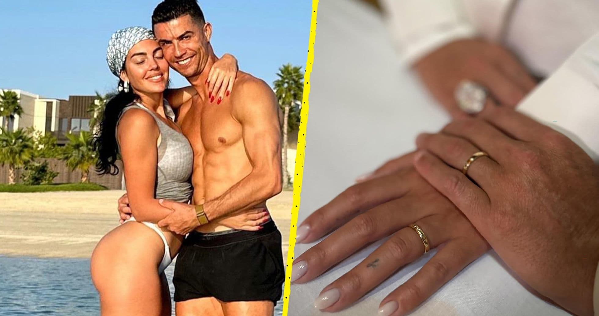 Cristiano Ronaldo y Georgina Rodríguez se casan en una ceremonia íntima en Portugal