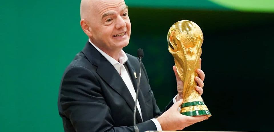 Gianni Infantino plantea ampliar la Copa del Mundo a 64 selecciones