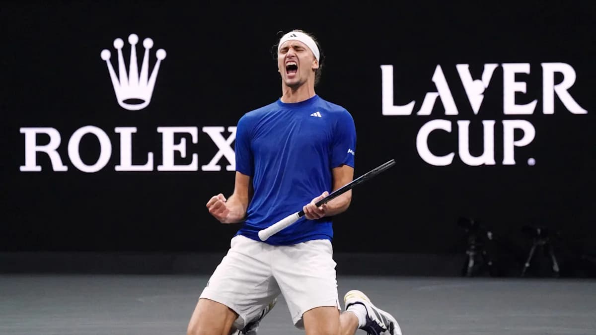 Alexander Zverev asegura la victoria de Europa en la Copa Laver 2026