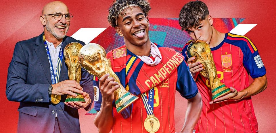 España se perfila para dominar el fútbol mundial durante una década