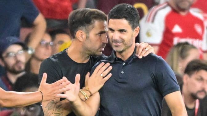 Cesc Fàbregas elogia la paciencia de la directiva del Arsenal con Mikel Arteta mientras busca replicar su cultura en Como