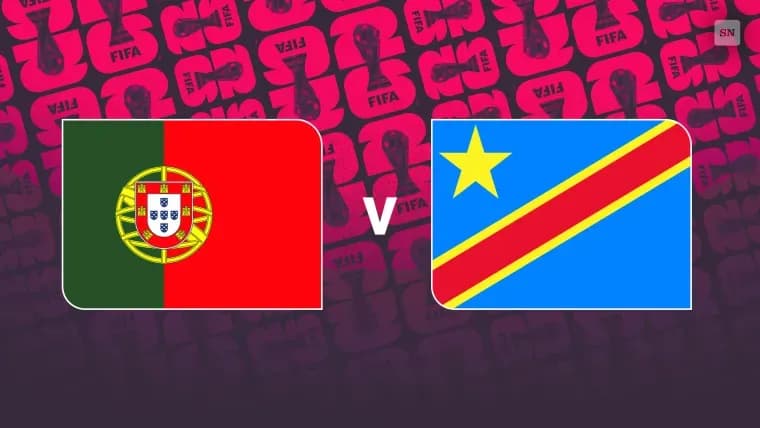 Dónde ver Portugal vs. RD Congo en vivo: horario, canal y streaming para el partido del Grupo K en el Mundial