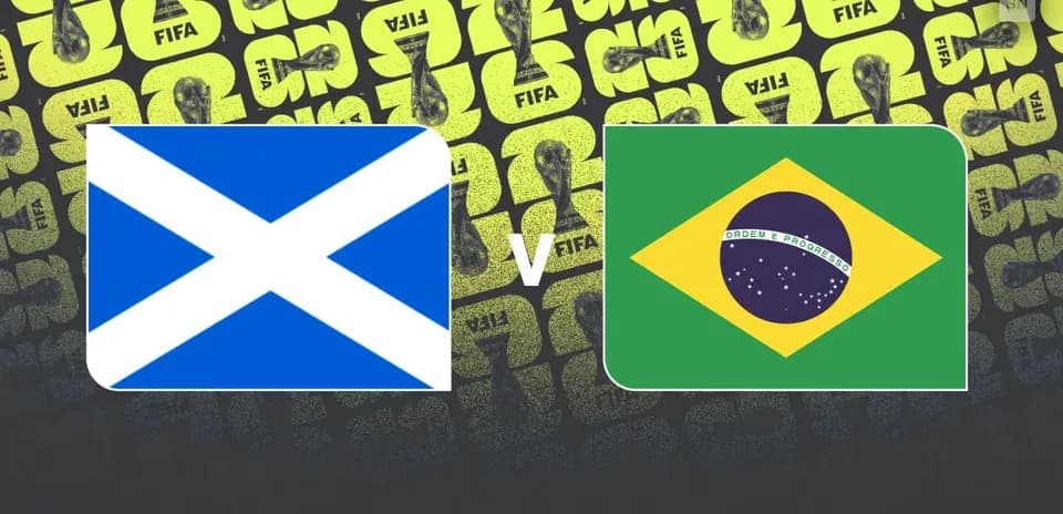 Horario y transmisión de Escocia vs Brasil en la Copa Mundial 2026