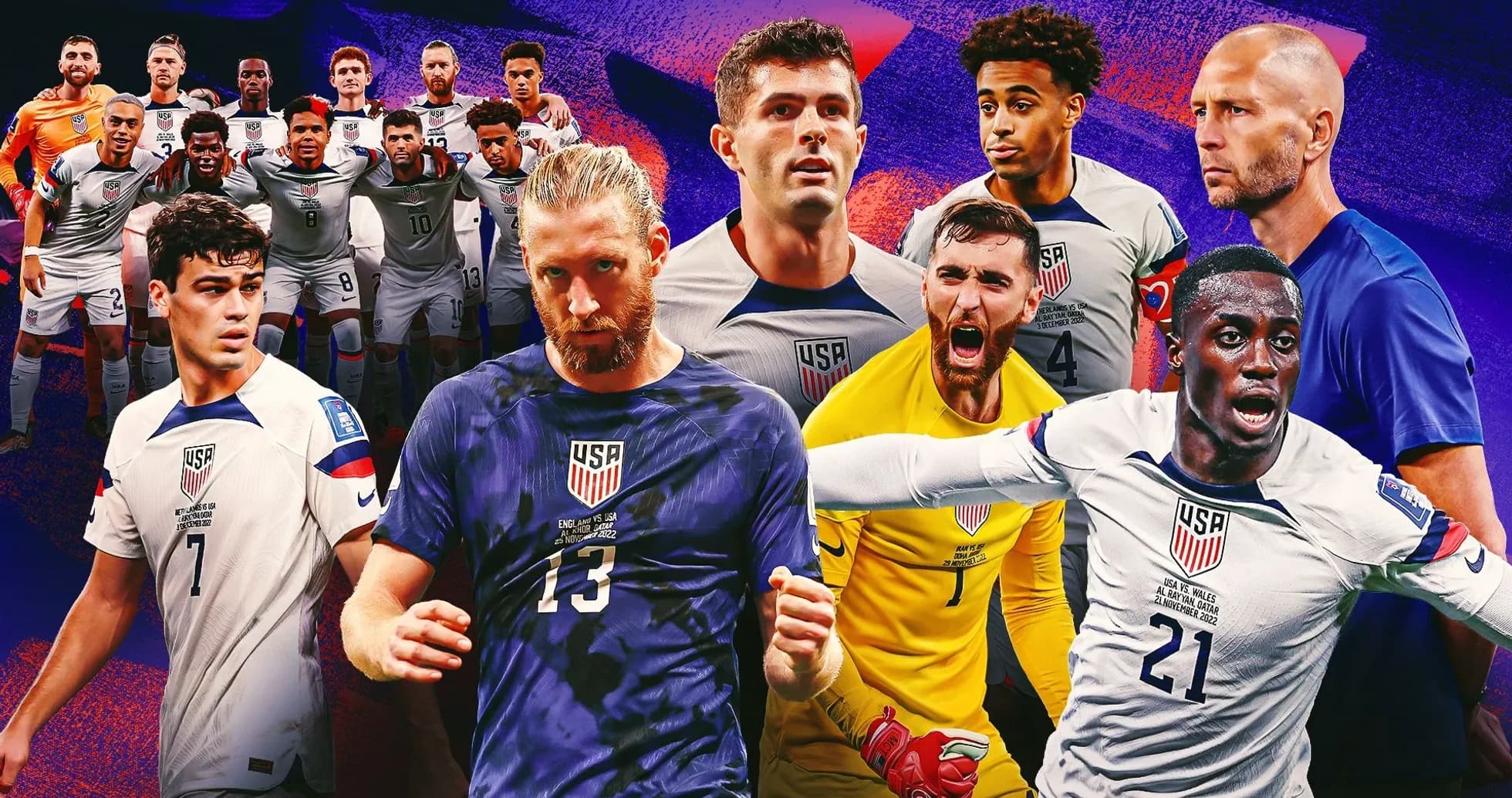 Jugadores de la selección de fútbol de EE. UU. Jugadores de la selección de fútbol de EE. UU.