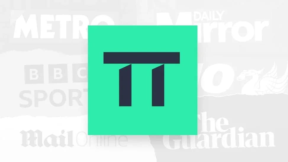 Logo de una plataforma de noticias deportivas Logo de una plataforma de noticias deportivas