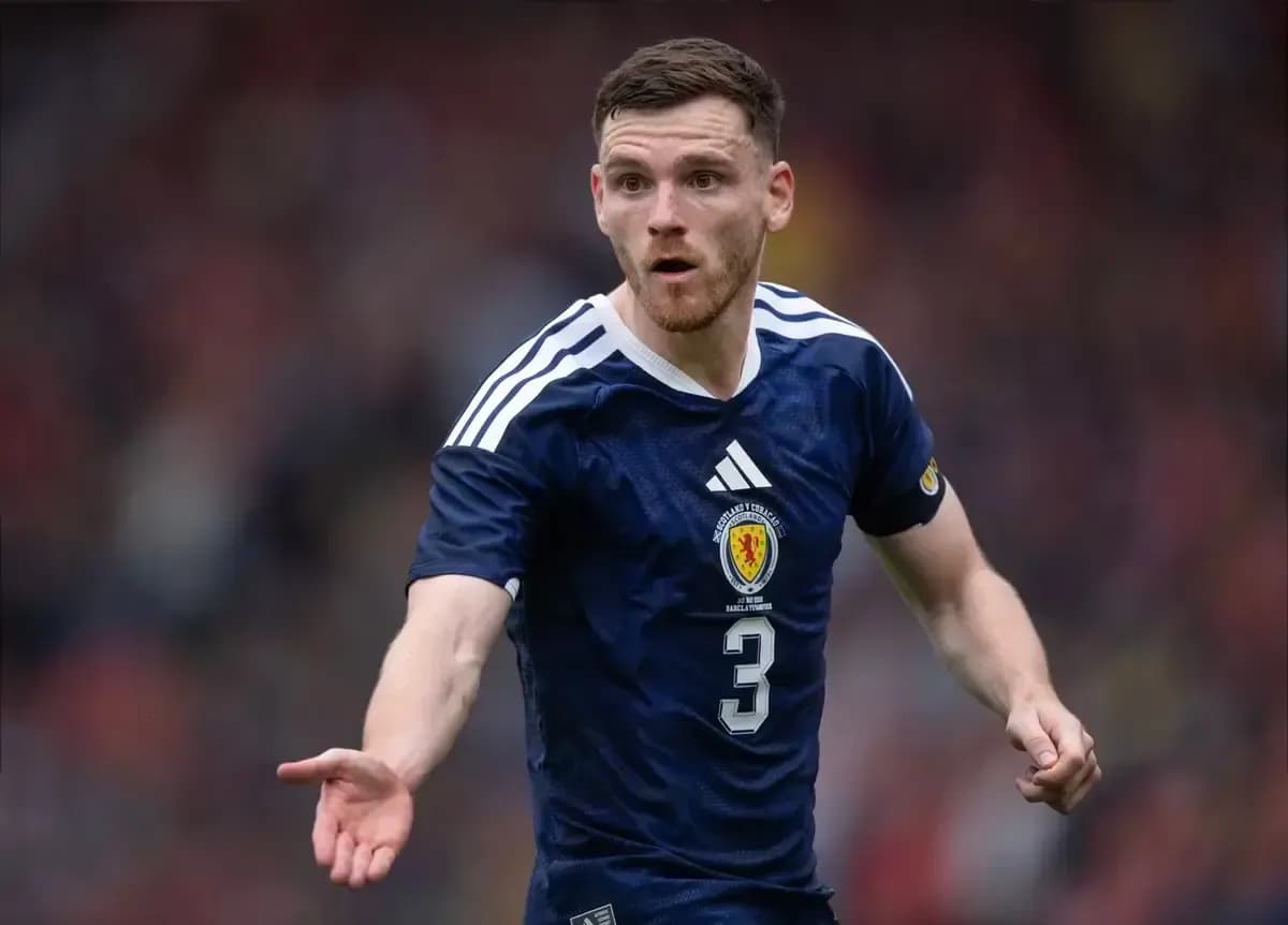 Jugador de Escocia en acción durante un partido Jugador de Escocia en acción durante un partido