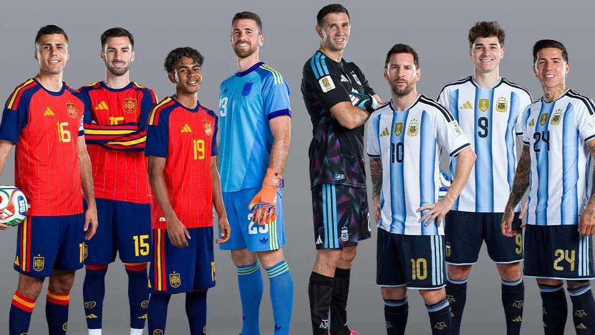 Jugadores de España y Argentina en el Mundial 2026 Jugadores de España y Argentina en el Mundial 2026