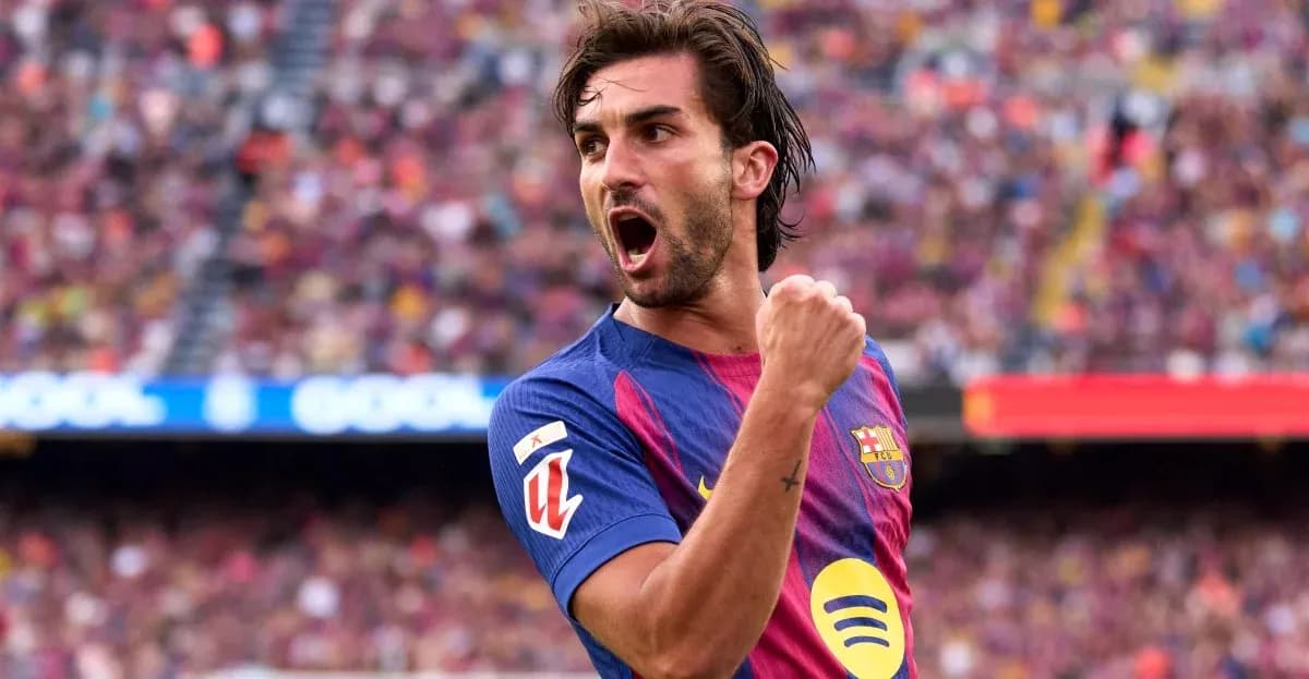 Jugador de FC Barcelona celebrando un gol Jugador de FC Barcelona celebrando un gol