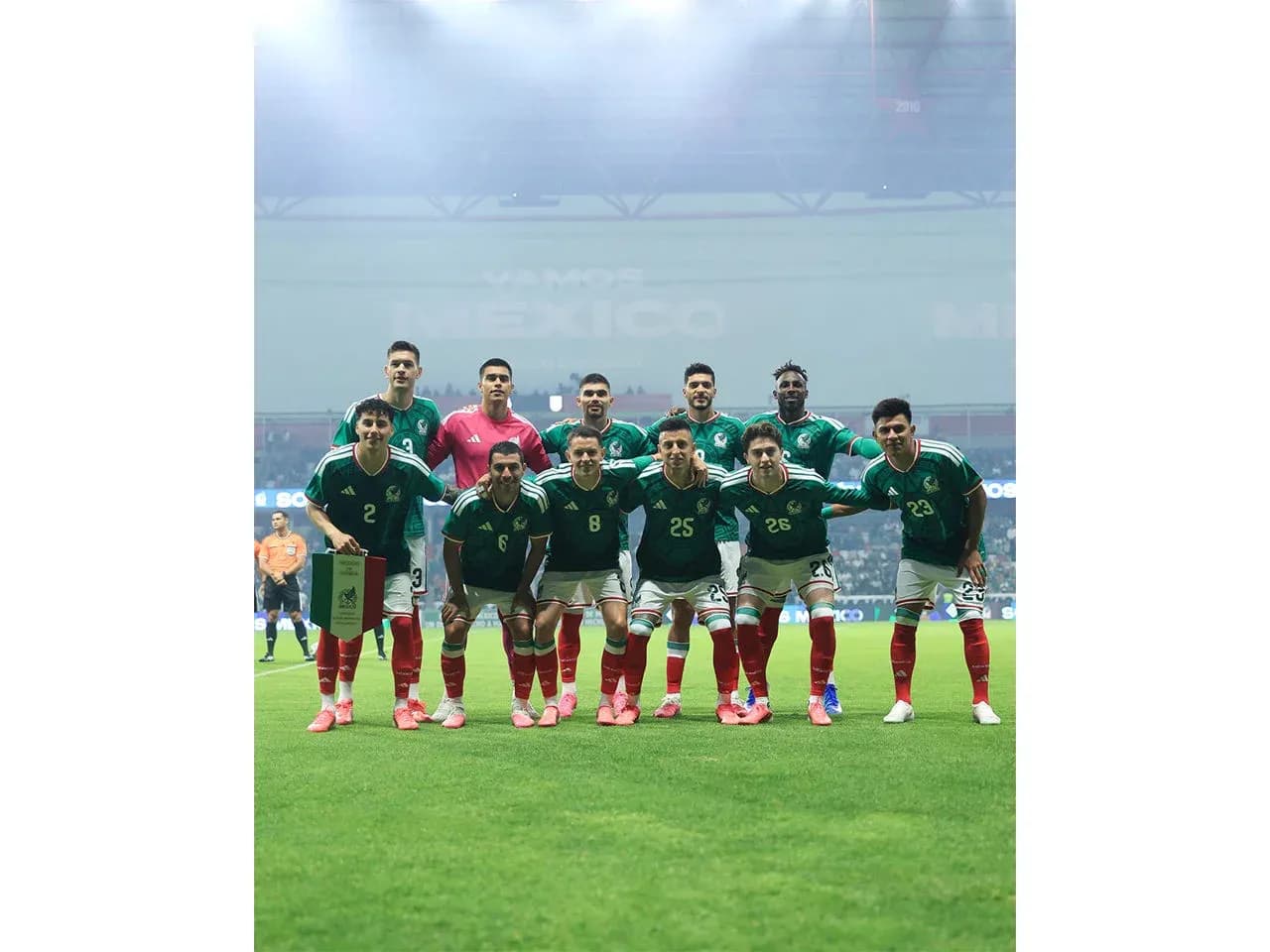 Equipo de México posando para la foto Equipo de México posando para la foto