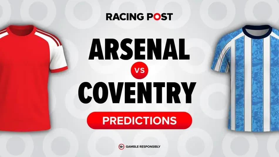 Camisetas de Arsenal y Coventry con texto de predicciones Camisetas de Arsenal y Coventry con texto de predicciones