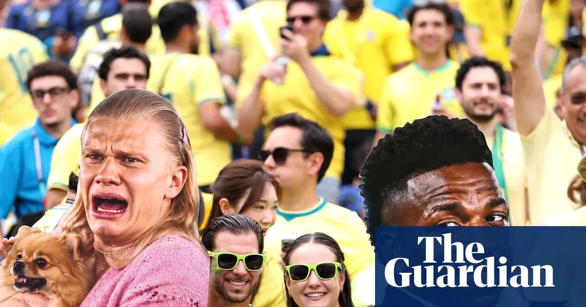 A fan expressing emotions at a crowded stadium A fan expressing emotions at a crowded stadium