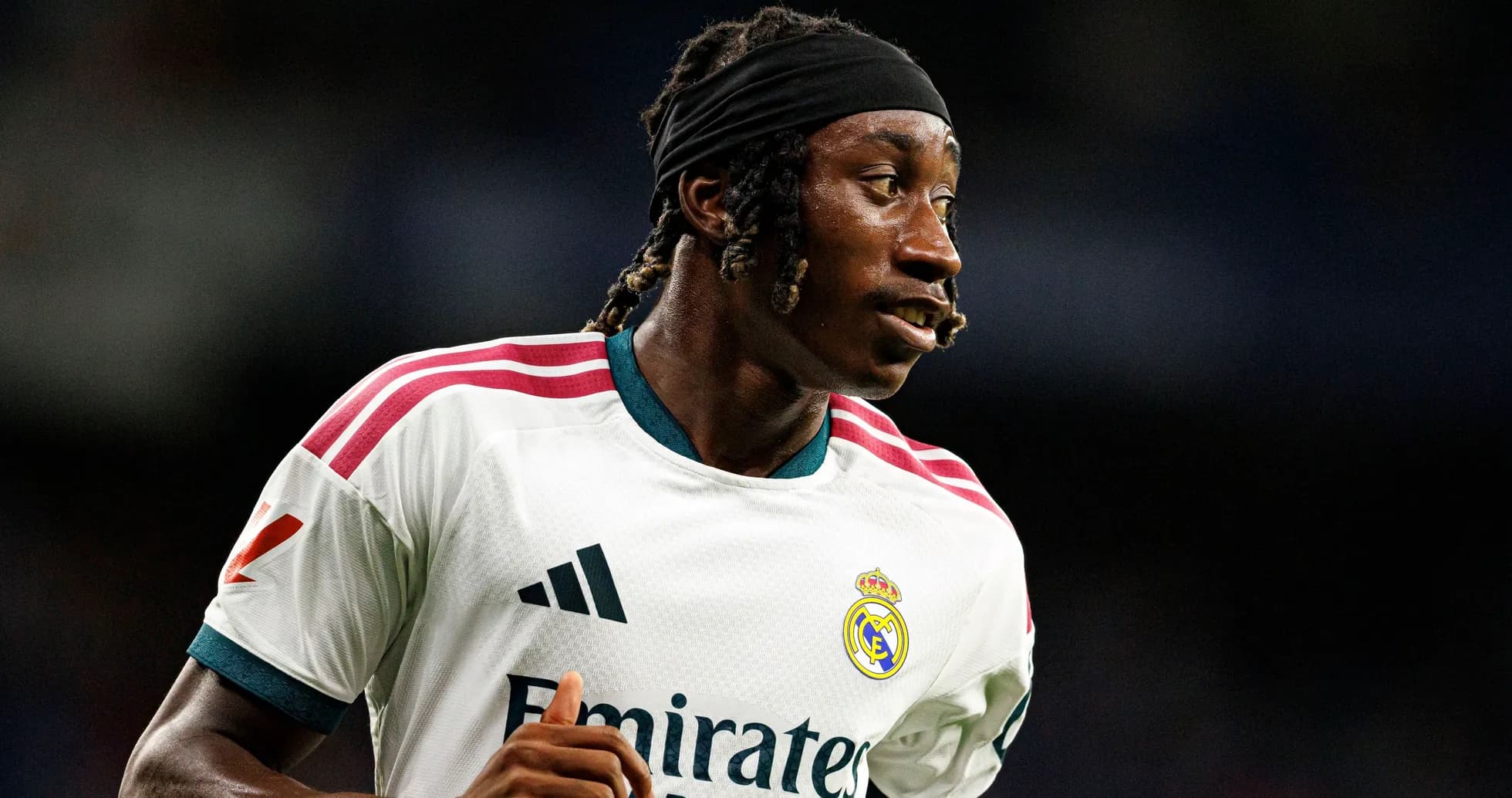 Jugador de Real Madrid durante un partido Jugador de Real Madrid durante un partido