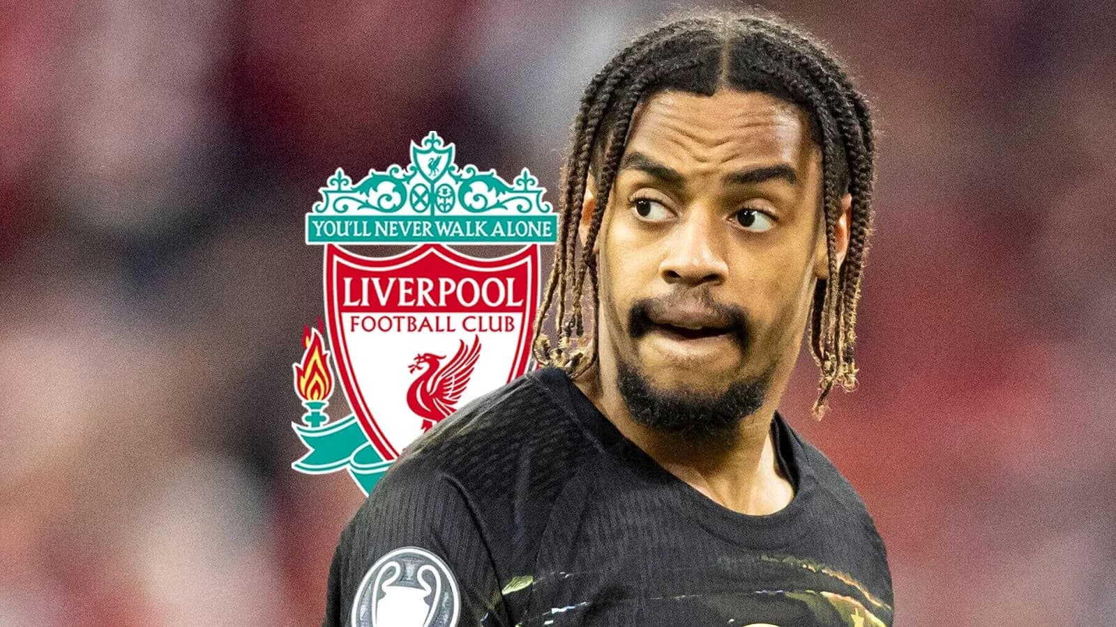 Jugador de Liverpool en el campo durante partido Jugador de Liverpool en el campo durante partido