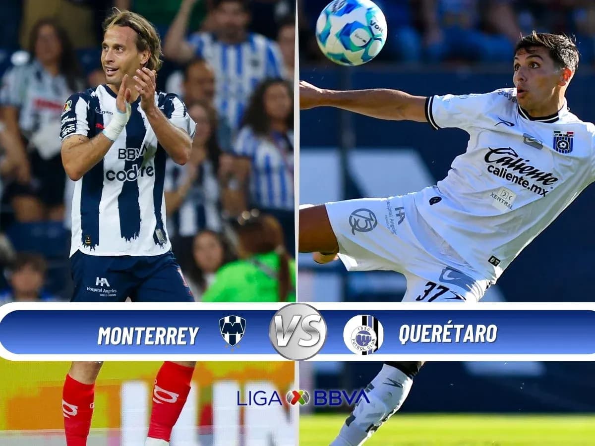 Monterrey contra Querétaro en Liga MX Monterrey contra Querétaro en Liga MX