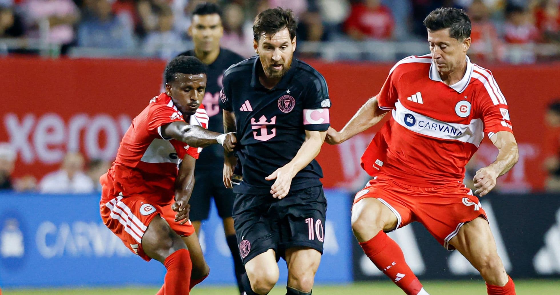 Messi y Lewandowski protagonizan empate histórico entre Inter Miami y Chicago Fire en Soldier Field Messi y Lewandowski protagonizan empate histórico entre Inter Miami y Chicago Fire en Soldier Field