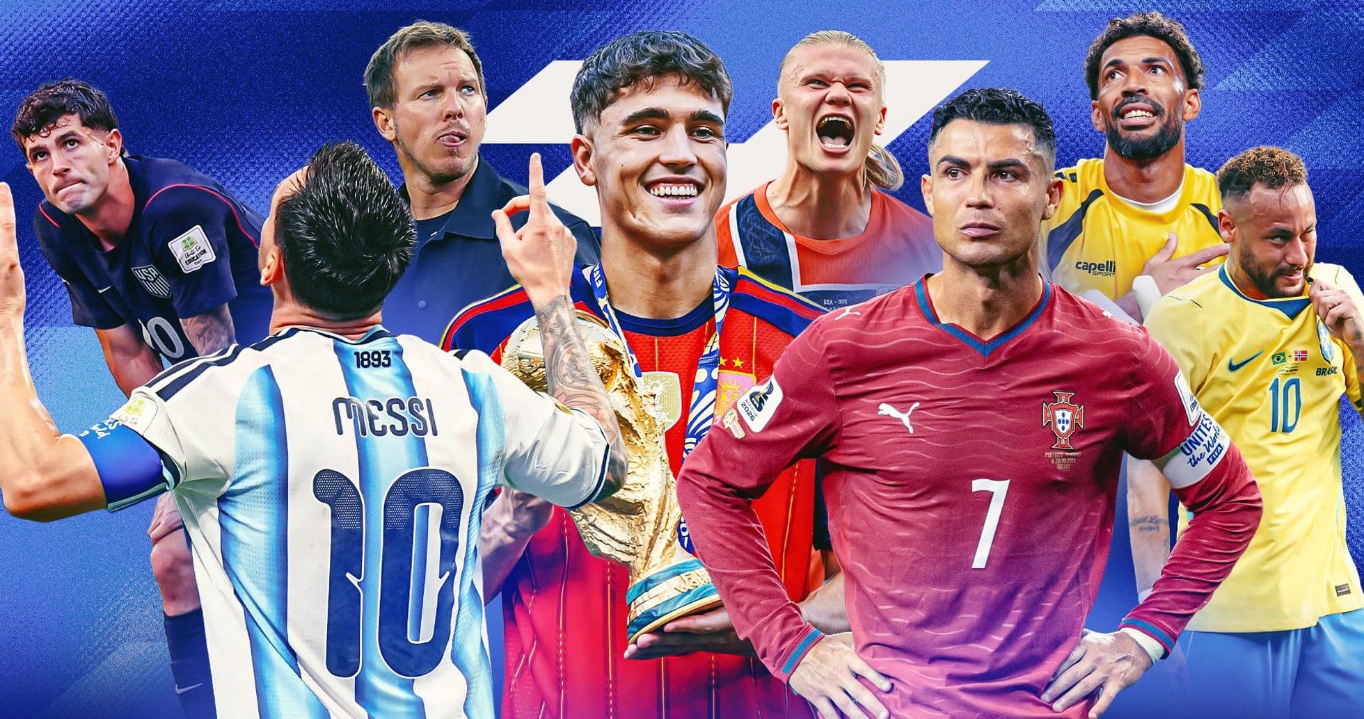 Triunfadores y derrotados en el Mundial 2026: De Messi y Mbappé brillando hasta las despedidas de Ronaldo y Neymar Triunfadores y derrotados en el Mundial 2026: De Messi y Mbappé brillando hasta las despedidas de Ronaldo y Neymar