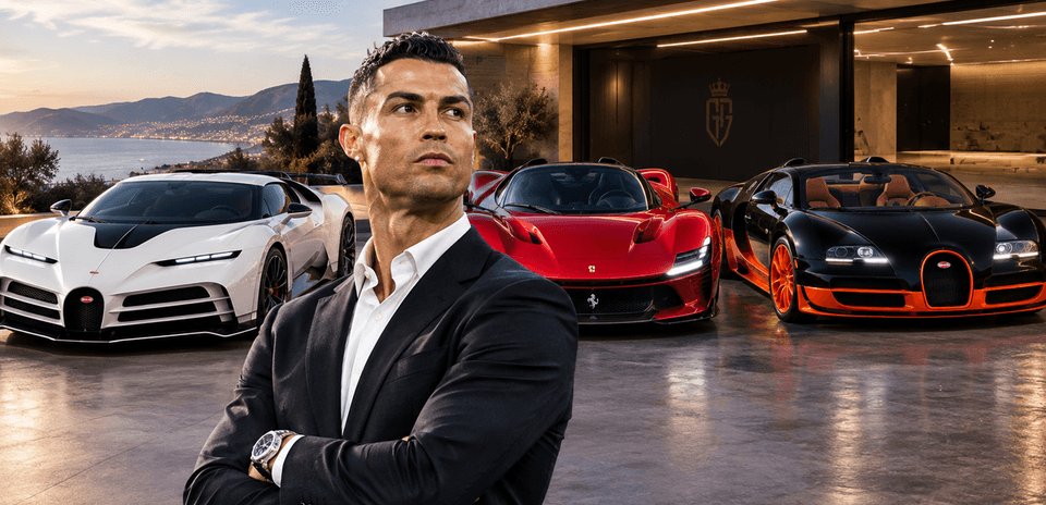 Cristiano Ronaldo: Las 5 Coches Más Caros de la Colección del Ícono Portugués Cristiano Ronaldo: Las 5 Coches Más Caros de la Colección del Ícono Portugués