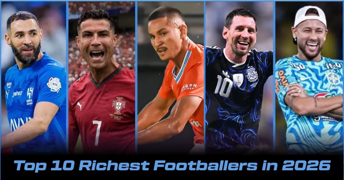 Los Futbolistas Más Ricos del Mundo: Top 10 Jugadores Activos Los Futbolistas Más Ricos del Mundo: Top 10 Jugadores Activos