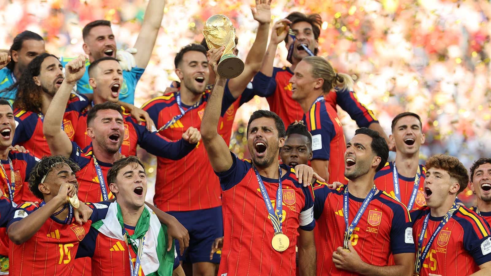 España rompe récord histórico de imbatibilidad tras vencer a Argentina en la final del Mundial 2026 España rompe récord histórico de imbatibilidad tras vencer a Argentina en la final del Mundial 2026
