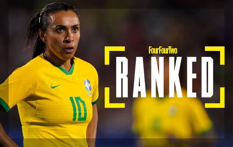 Las 100 mejores futbolistas de todos los tiempos según FourFourTwo Las 100 mejores futbolistas de todos los tiempos según FourFourTwo