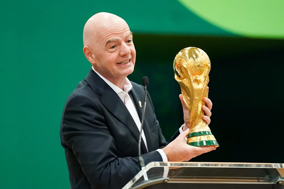 Gianni Infantino plantea ampliar la Copa del Mundo a 64 selecciones Gianni Infantino plantea ampliar la Copa del Mundo a 64 selecciones