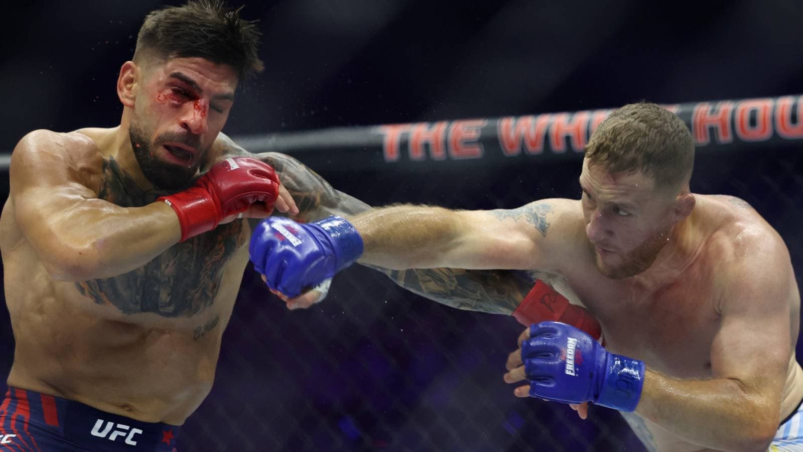 Ilia Topuria lanza una grave acusación contra Justin Gaethje en UFC Ilia Topuria lanza una grave acusación contra Justin Gaethje en UFC
