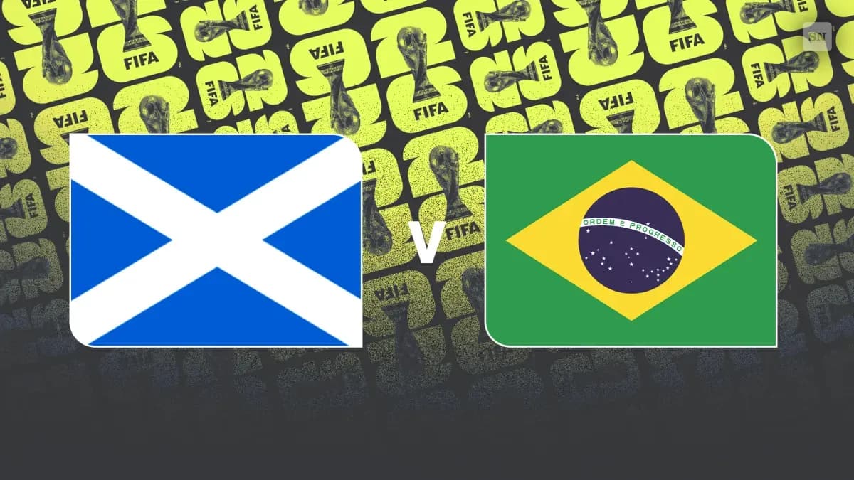Horario y transmisión de Escocia vs Brasil en la Copa Mundial 2026 Horario y transmisión de Escocia vs Brasil en la Copa Mundial 2026